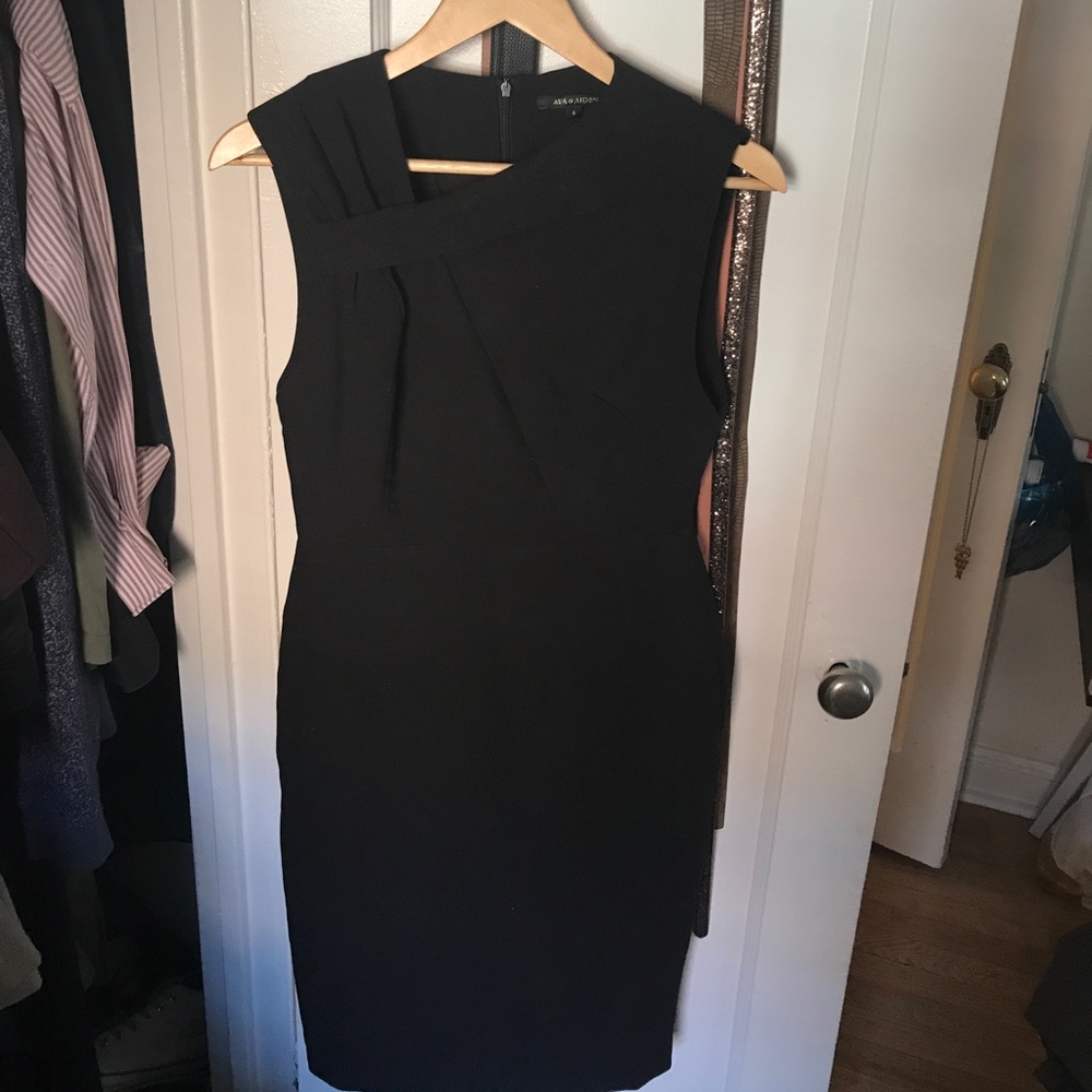 Black work dress
