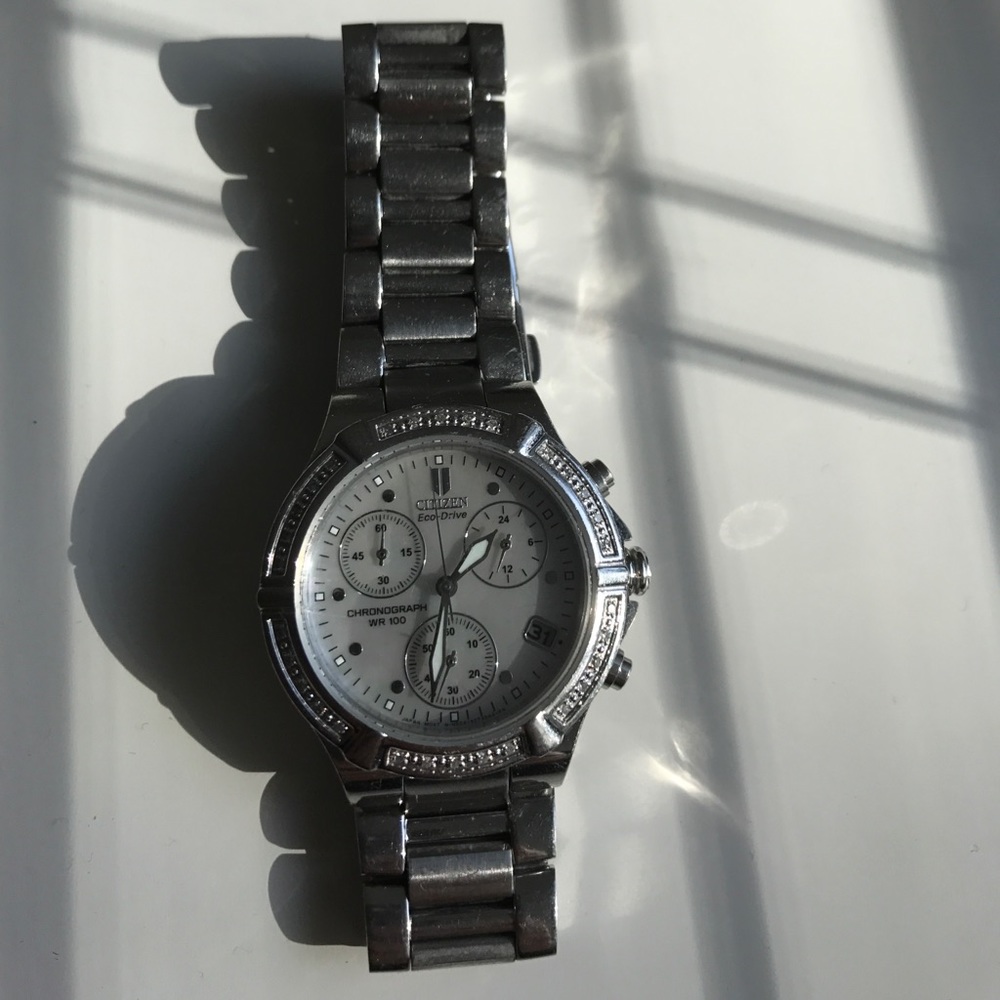 Citizen 32mm Eco-drive Diamond watch..