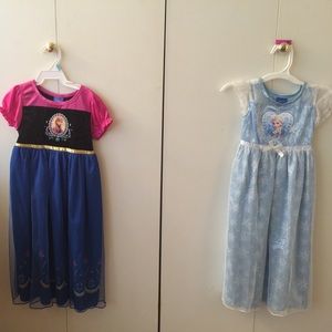 Disney's 3T Anna & Elsa dress up pajama