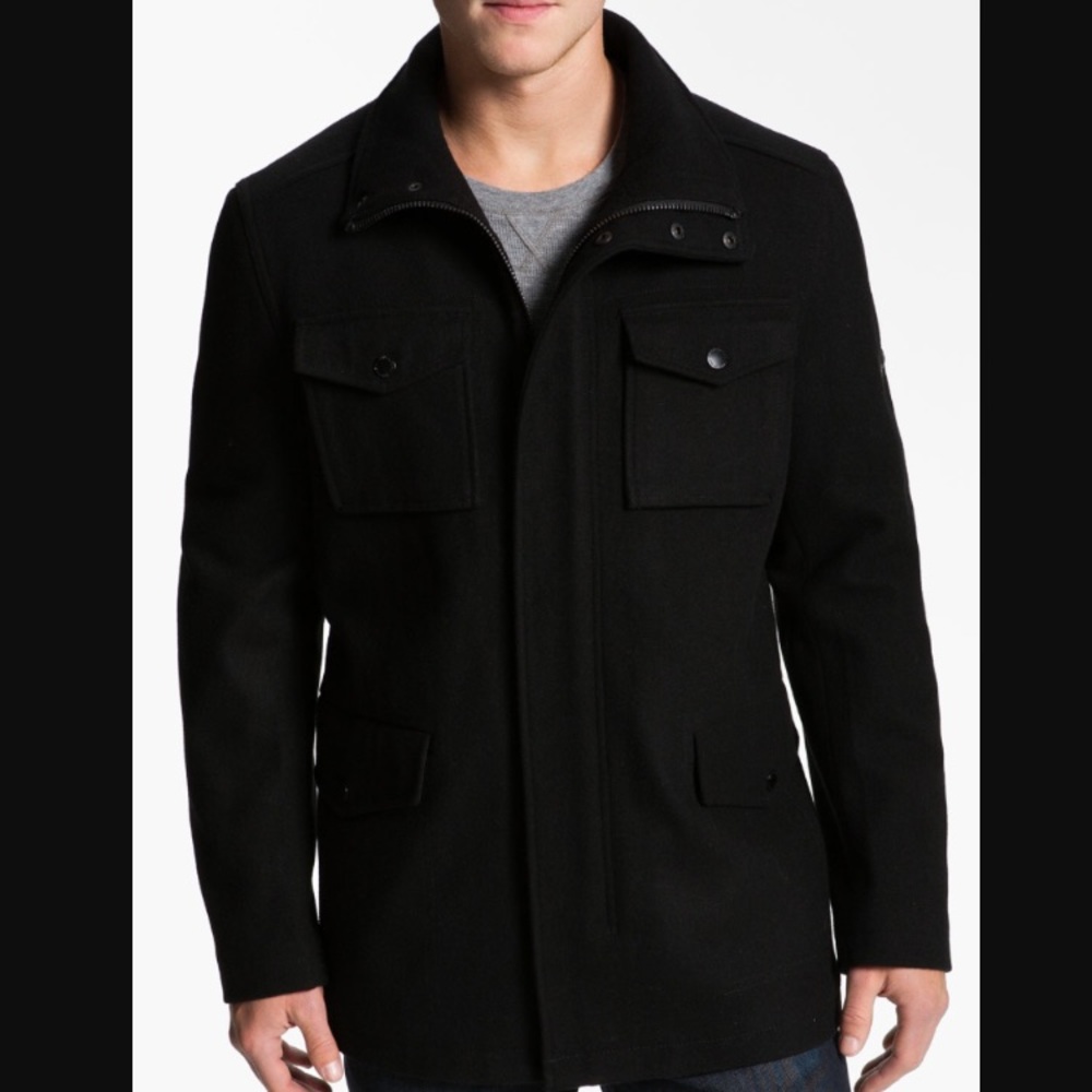 Ben Sherman Melton Field Coat