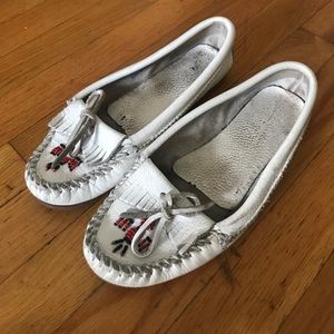 Genuine Minnetonka moccasins