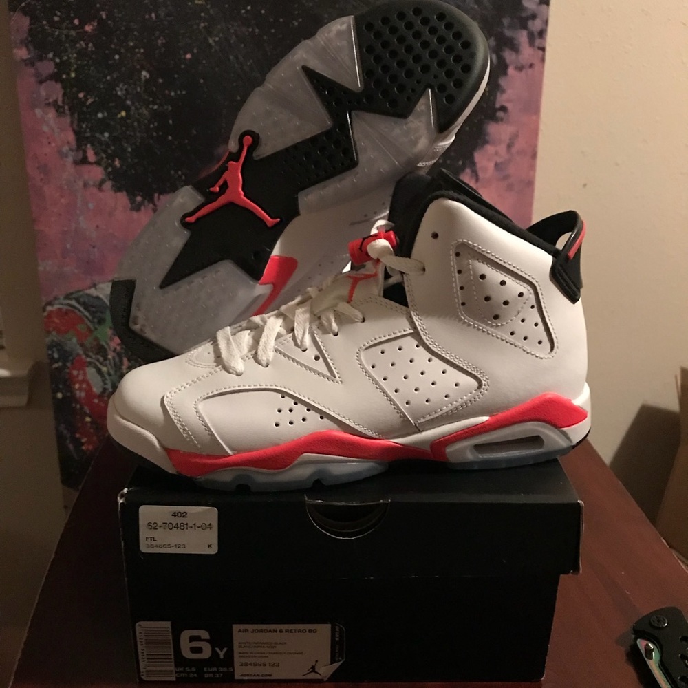 NEW Air Jordan retro 6 “Infrared”