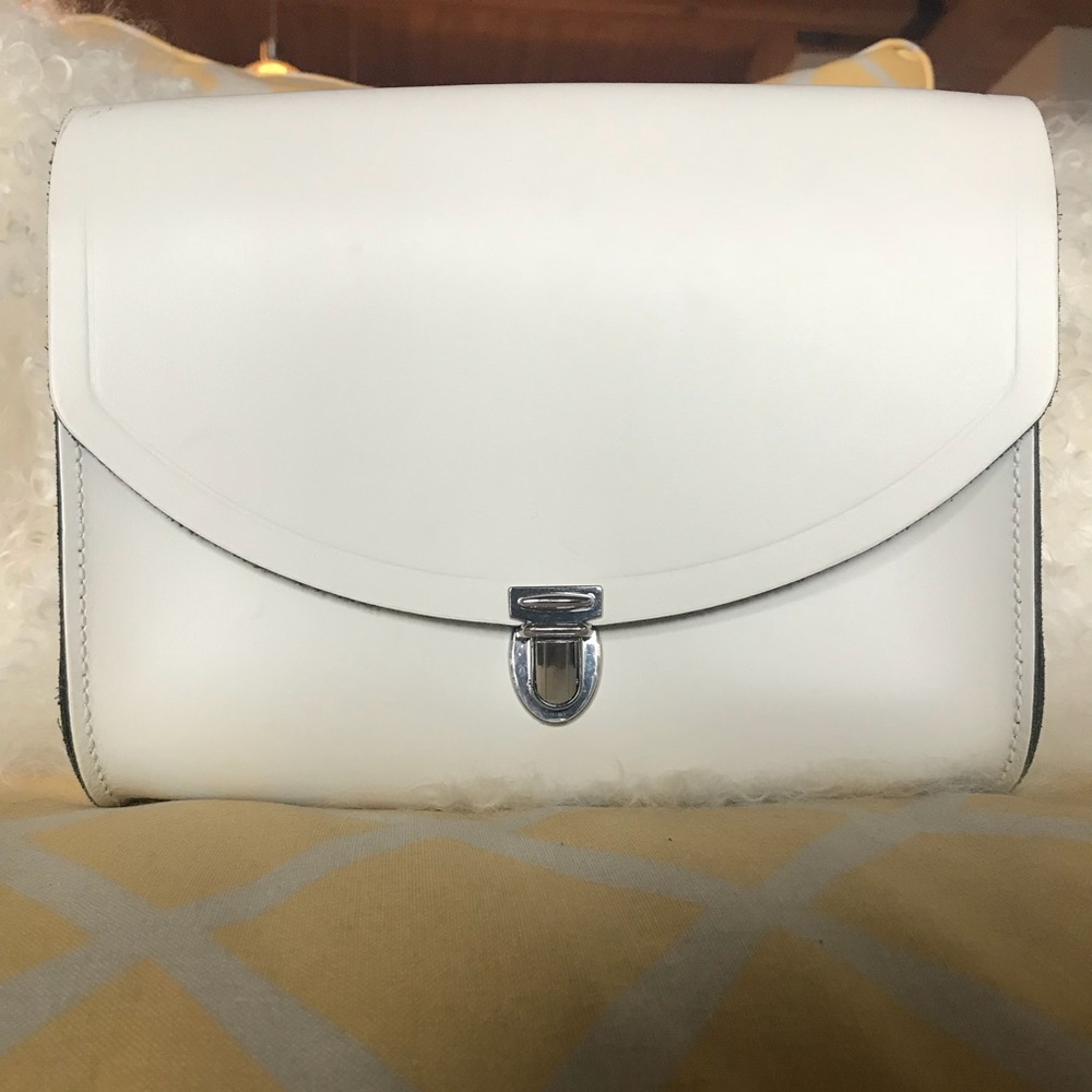 Large push lock crossbody