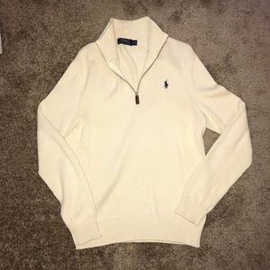 Polo Men’s Small Cotton Half-Zip Sweater