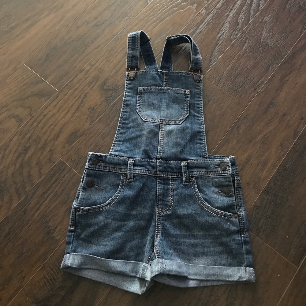 Girls Cherokee Overall Shorts