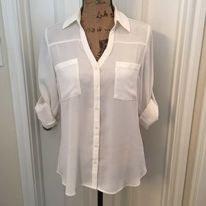 Express Cream Portofino Blouse / Shirt