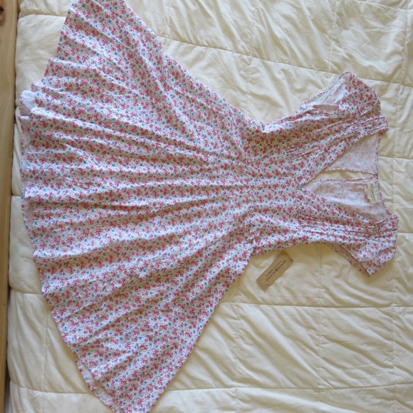 SOLD NWT Denim & Supply Floral Cutout-Back Dress - Picture 8 of 8