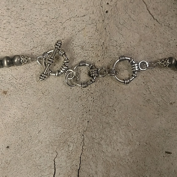  Turquoise Squash Blossom Necklace - Picture 3 of 4