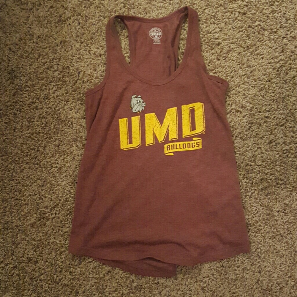 UMD duluth bulldog tank