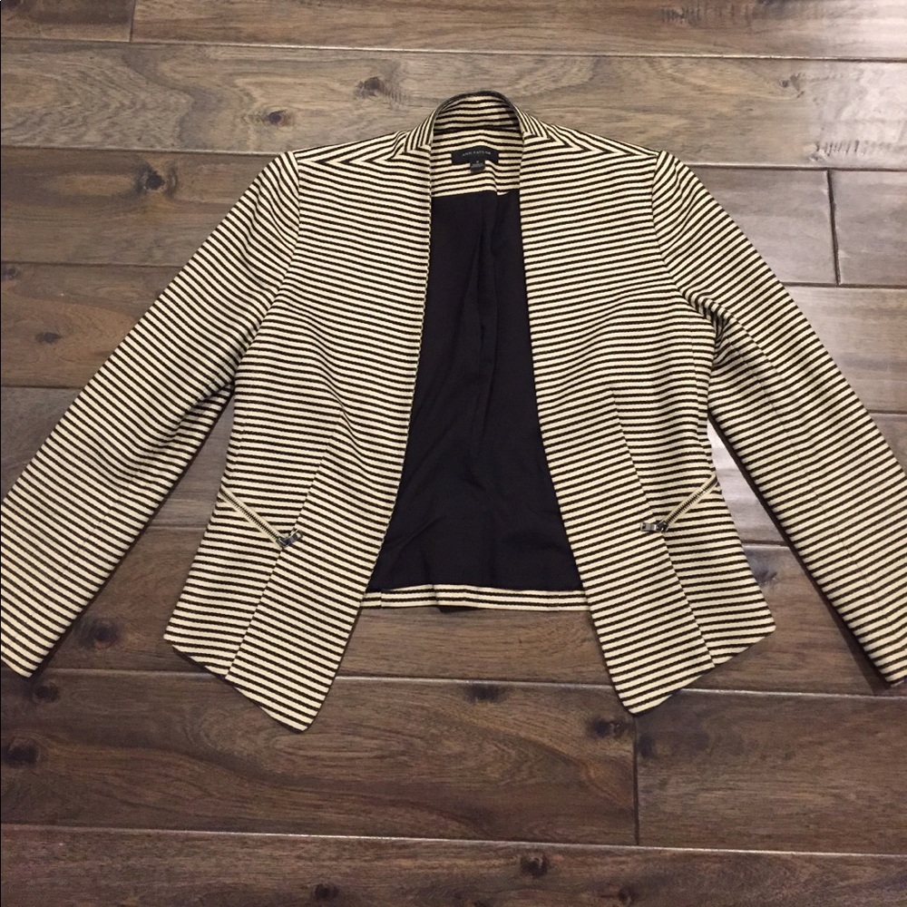 Ann Taylor Striped Blazer