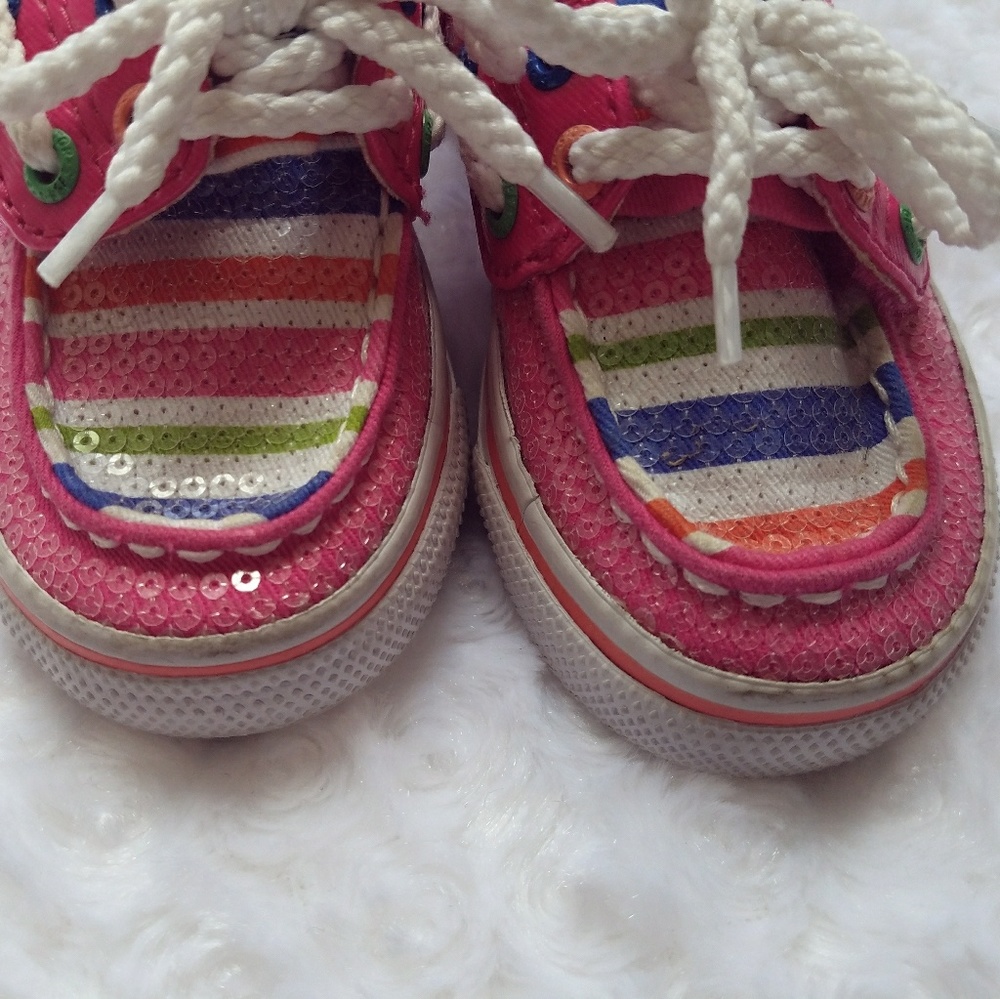 SPERRY top sister girls sequin shoe - Picture 7 of 7