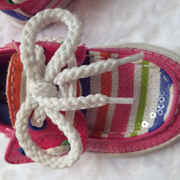 SPERRY top sister girls sequin shoe - Picture 2 of 7