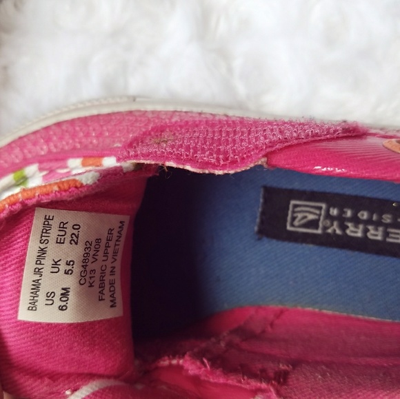 SPERRY top sister girls sequin shoe - Picture 3 of 7