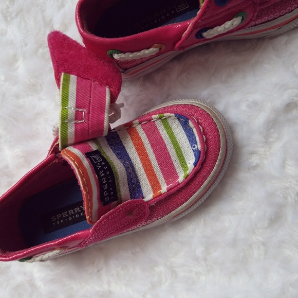SPERRY top sister girls sequin shoe - Picture 6 of 7