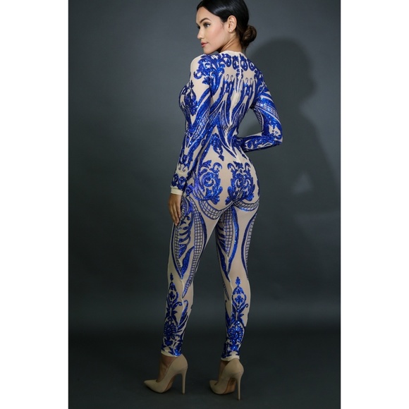 🔥Sequin Jumpsuit - Picture 2 of 4