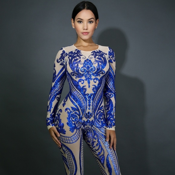 🔥Sequin Jumpsuit - Picture 3 of 4