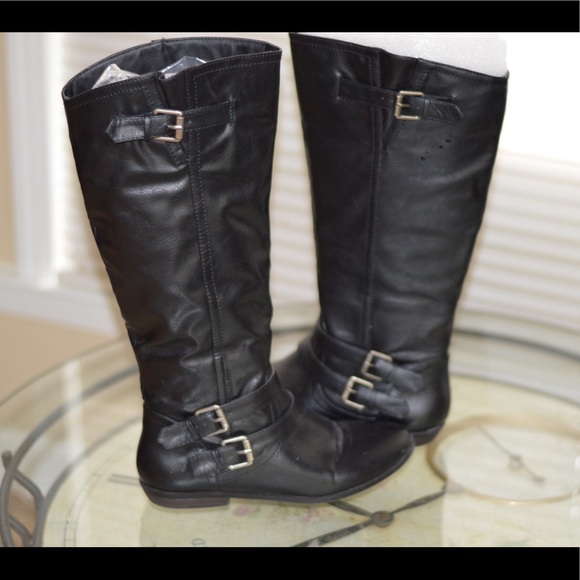Madden Girl Shoes - Madden Girl black boots- 6.5