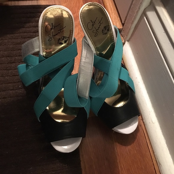 Colorblock pumps - Picture 5 of 5