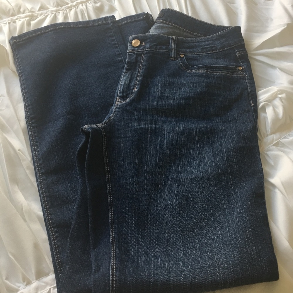WHBM Bootleg Cut Jeans