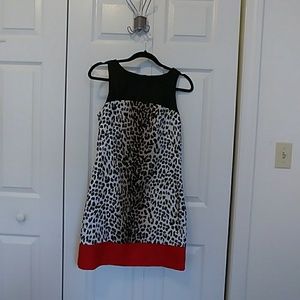 Leopard Print Cocktail Dress