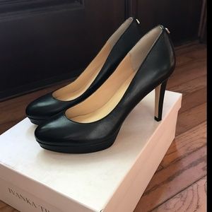 Ivanka Trump Kimo Black Platform Pumps