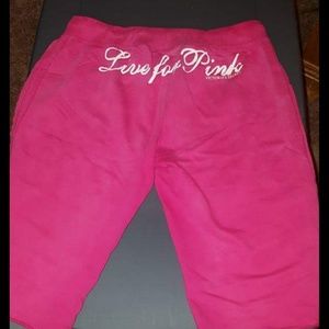 Victoria secret pink size medium capri