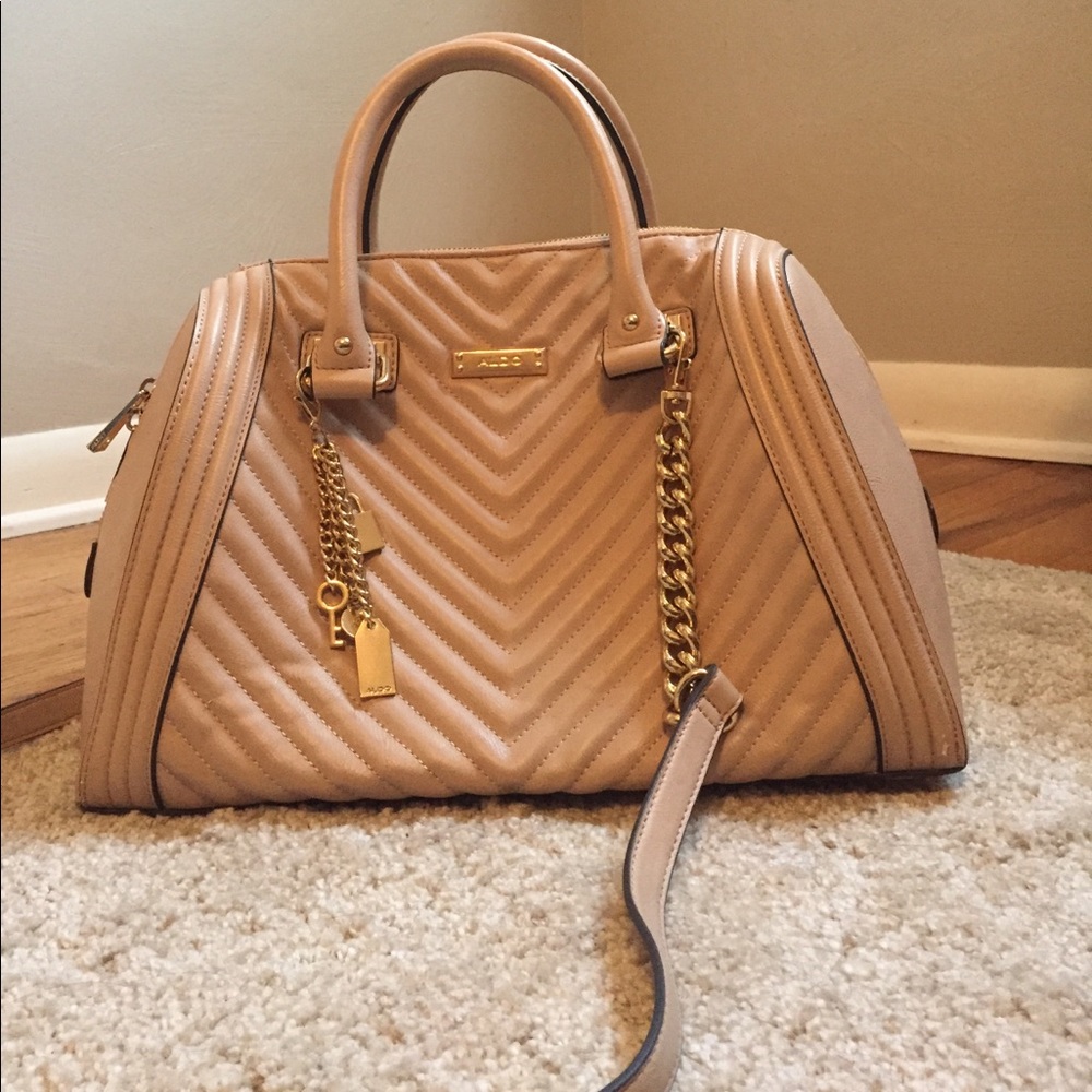 Aldo large satchel handbag