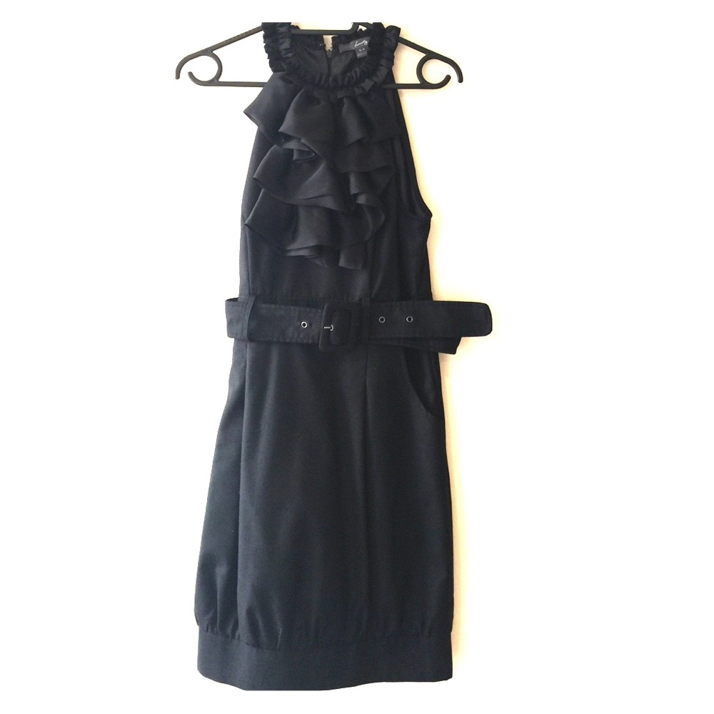 Good condition black cocktail dress