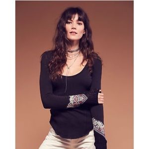 Free People "Bandana cuff" thermal