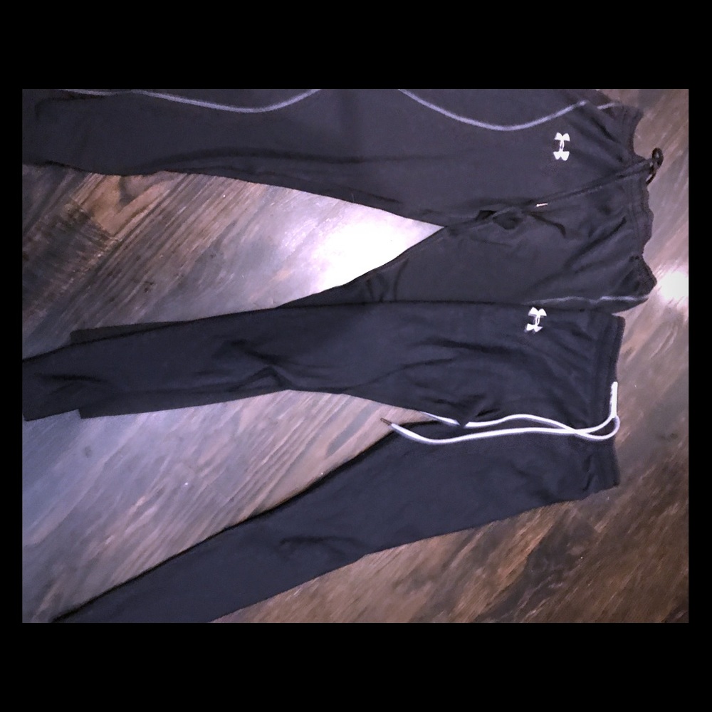 2 underarmour workout pants!