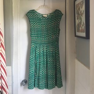 Green Maeve Anthropologie dress