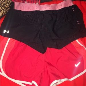 UA & Nike shorts bundle