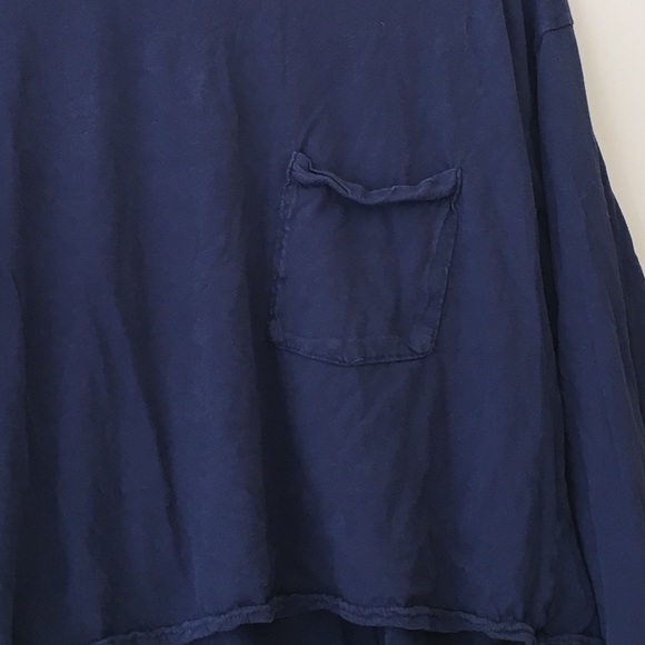 🌷AMERICAN APPAREL🌷 navy long sleeve tee - Picture 2 of 2