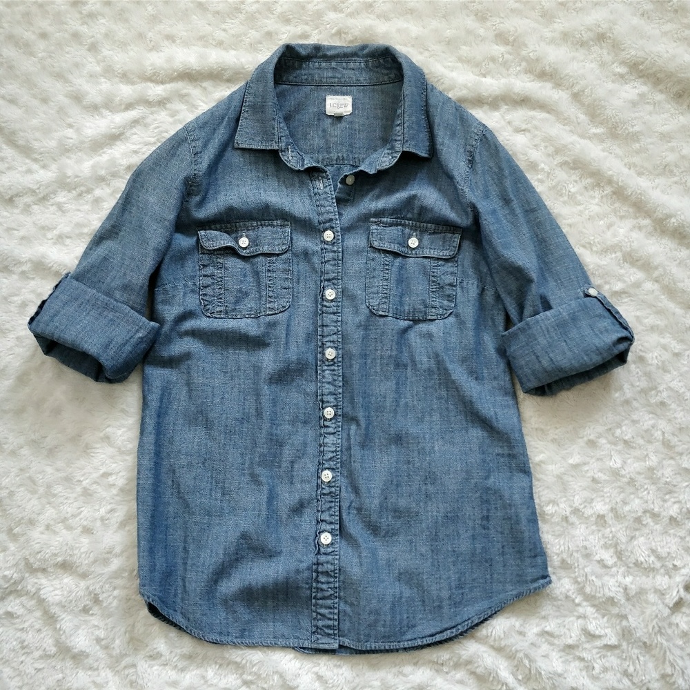 🎆New Listing🎆 J. Crew jean button down
