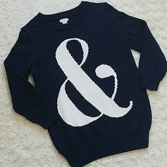 ampersand sweater
