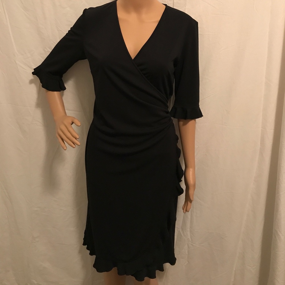 EXPRESS FAUX WRAP DRESS