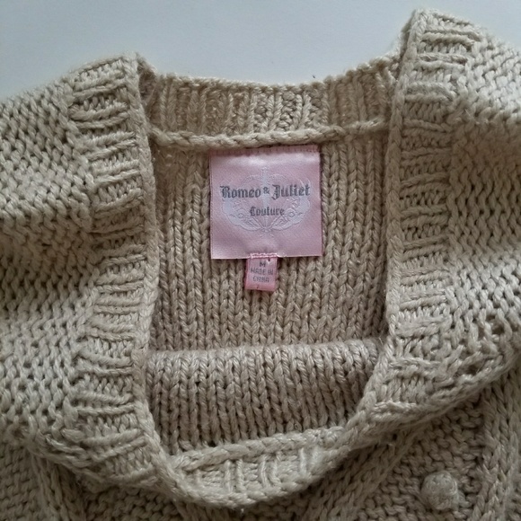 Romeo & Juliet Crochet Sweater - Picture 2 of 4