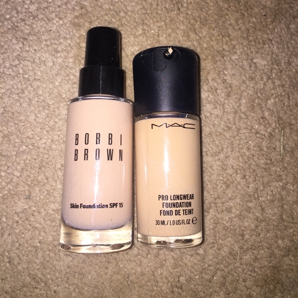 Bobbi Brown and MAC foundation lot