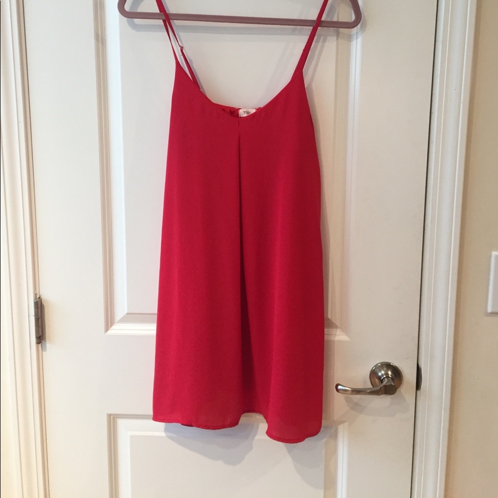 Red dress