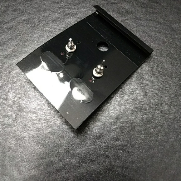 *** Pink rose fashion earrings - Picture 4 of 5