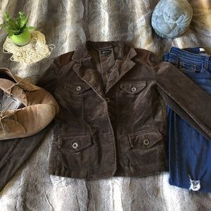 Brown Corduroy Wetseal Jacket