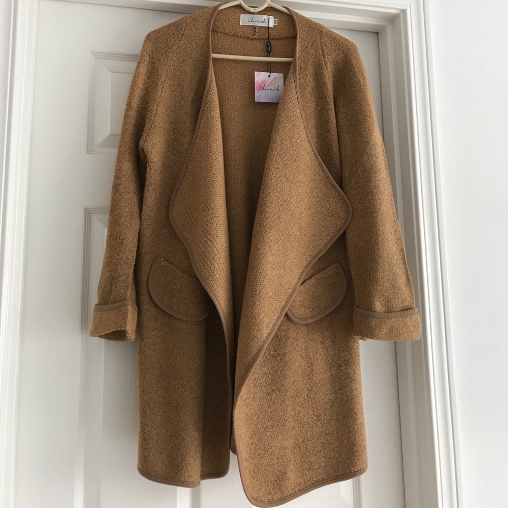 Never worn camel jacket