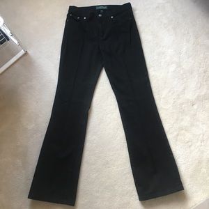 Ralph Lauren Boot Cut Jeans, black