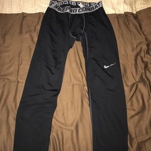 Black NIKE leggings (men) Large