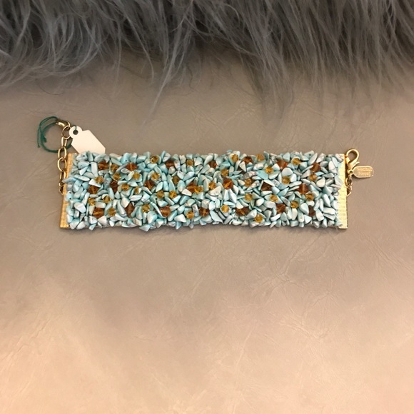 Turquoise stone bracelet - Picture 1 of 1