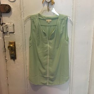 Medium green blouse