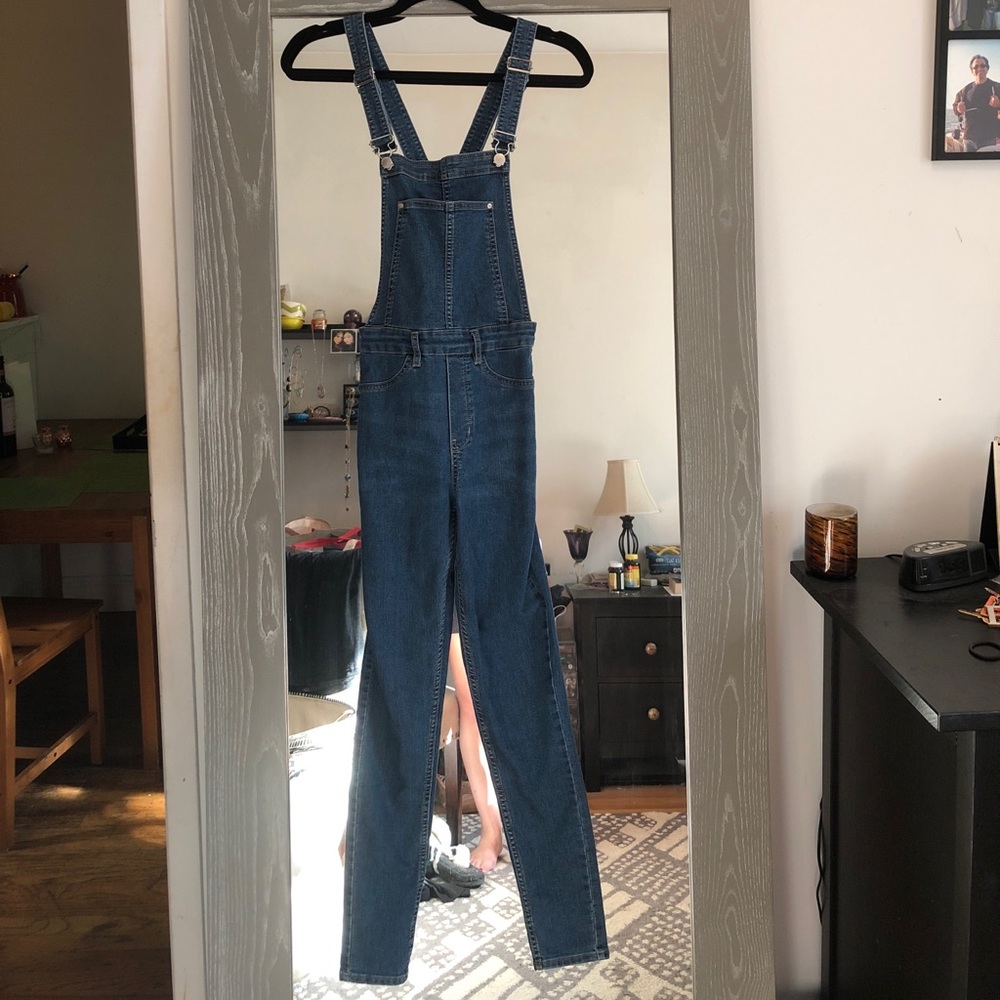 Very stretchy jeggings overalls