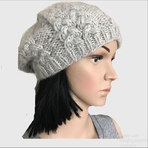 Trendy Slouch Beanie in Gray