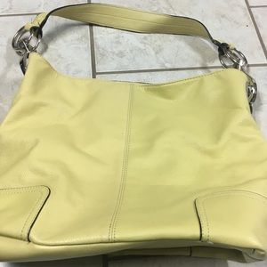 Yellow purse