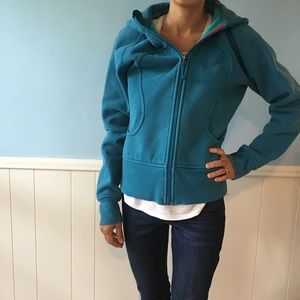 Lululemon Blue Scuba Hoodie